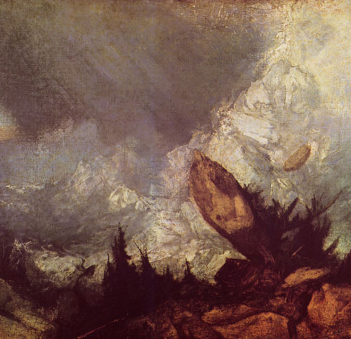 Joseph Mallord William Turner, The Fall of an Avalanche in the Grisons